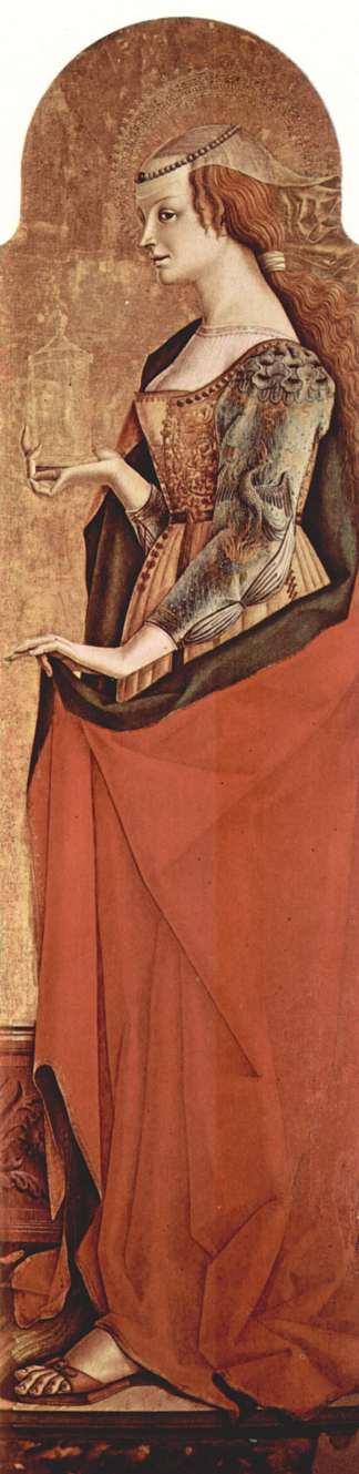 抹大拉的圣玛丽亚 Saint Mary Magdalene (c.1470)，卡罗·克里维里