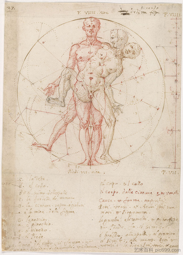 惠更斯法典27 Codex Huygens Fol. 27 (c.1560 - c.1570),卡洛·乌尔比诺