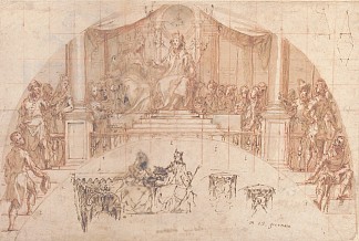 以斯帖加冕 The Coronation of Esther，卡洛·乌尔比诺