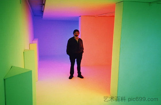 色饱和度（来自“Acontecer Cromático”展览） Chromosaturation (from the exhibition "Acontecer Cromático") (1999)，卡洛斯·克鲁兹·迭斯