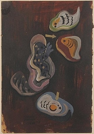 拟人化静物 Anthropomorphic Still Life (1958)，卡洛斯梅里达