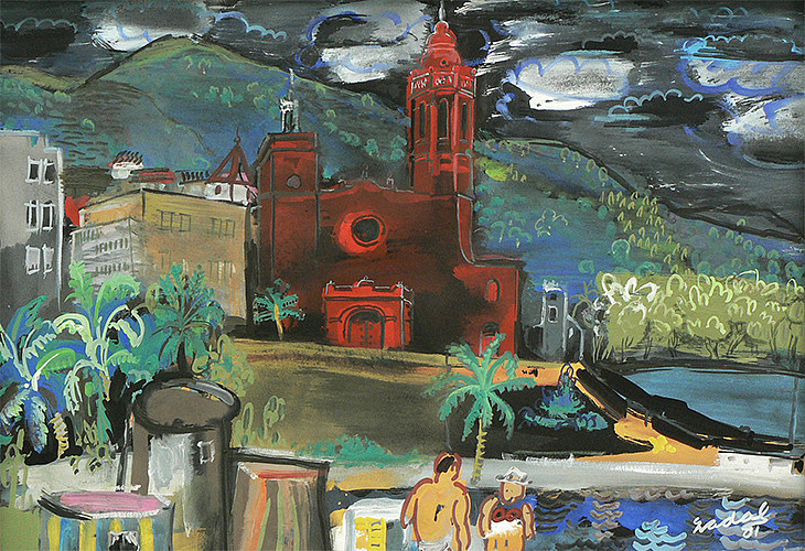 锡切斯 – 红色教堂 Sitges – Iglesia Roja (1981)，卡洛斯纳达尔