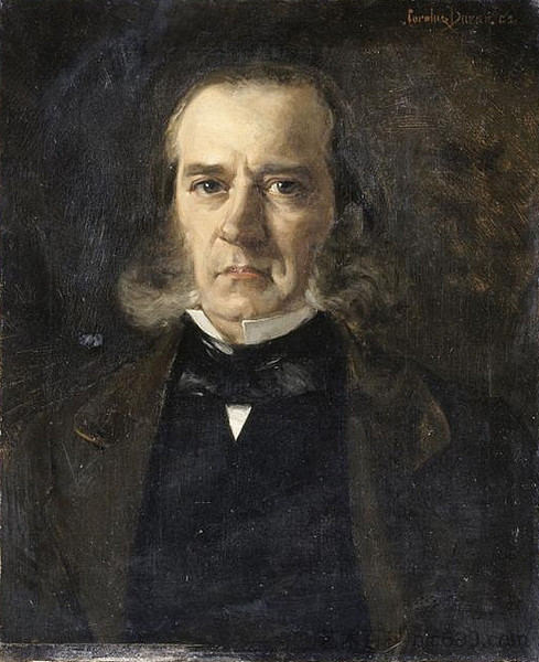 弗朗索瓦·菲尔明·莫里森医生的肖像 Portrait of Doctor Francois Firmin Morisson (1862)，卡罗勒斯·杜兰