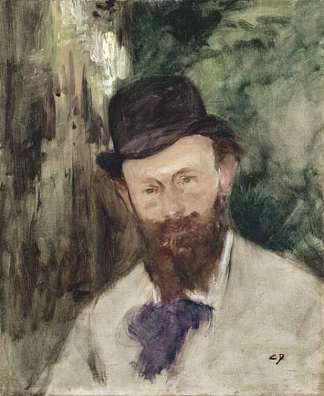 爱德华·马奈的肖像 Portrait of Edouard Manet (1880)，卡罗勒斯·杜兰