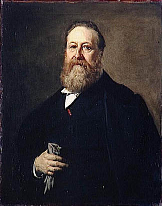 爱德华·雷纳特的肖像 Portrait of Edouard Reynart (1862)，卡罗勒斯·杜兰