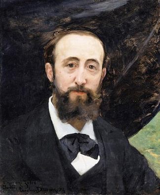 儒勒·克拉雷蒂的肖像 Portrait of Jules Claretie (1874)，卡罗勒斯·杜兰