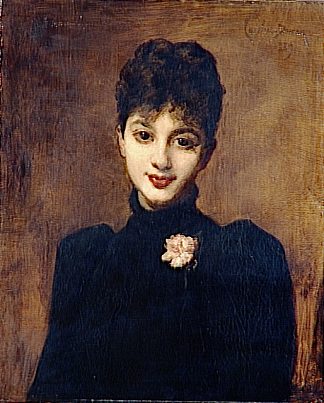 玛丽·安·费多的肖像，原名卡罗勒斯·杜兰 Portrait of Marie Ann Faydeau, Née Carolus Duran (1889)，卡罗勒斯·杜兰