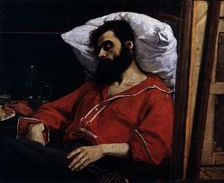康复者 The Convalescent (1860)，卡罗勒斯·杜兰