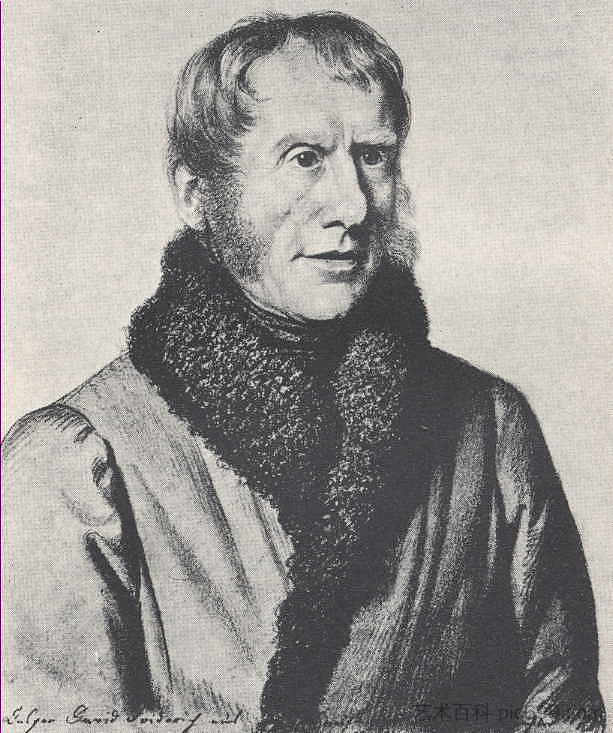 卡尔·福格尔冯·福格尔斯坦 Carl Vogelvon Vogelstein (1823),卡斯珀尔·大卫·弗里德里希