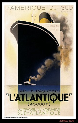 大西洋 L’atlantique (1931)，卡桑德尔