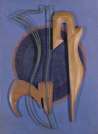 冥想（救济） Meditation (Relief) (1950)，塞萨尔．多梅拉