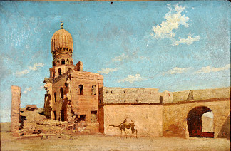 开罗印象 Impressions of Cairo (c.1870)，切萨雷·比塞奥