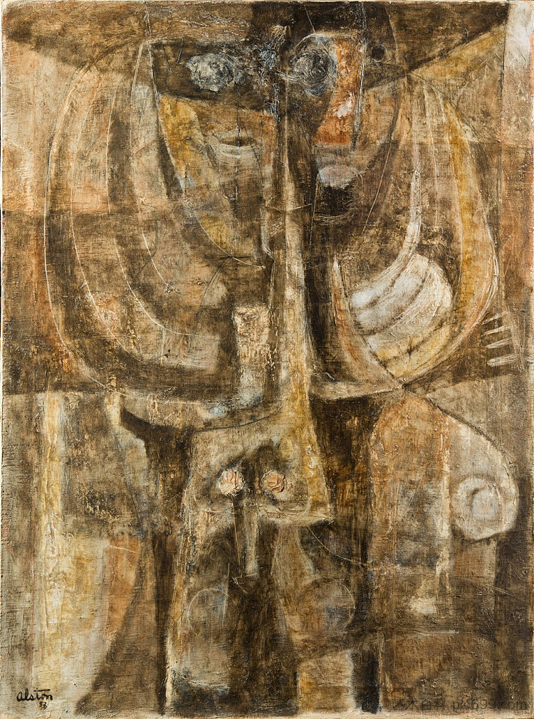 非洲主题三 African Theme III (1952 - 1953)，查尔斯·奥尔斯顿