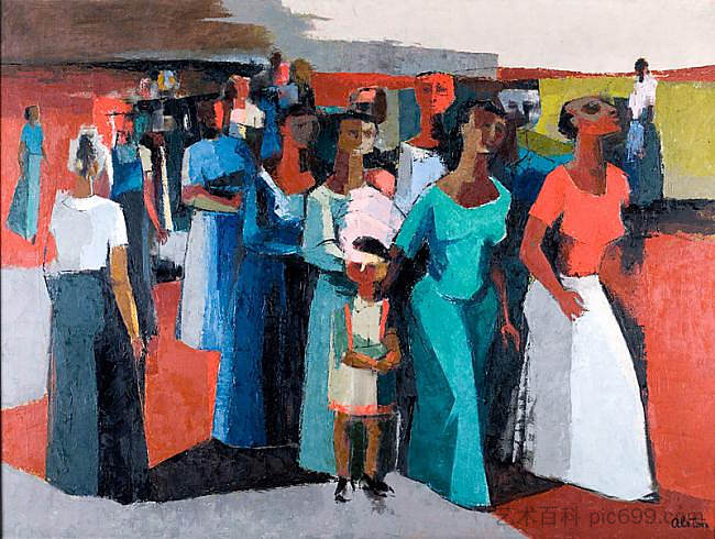 走 Walking (1958)，查尔斯·奥尔斯顿