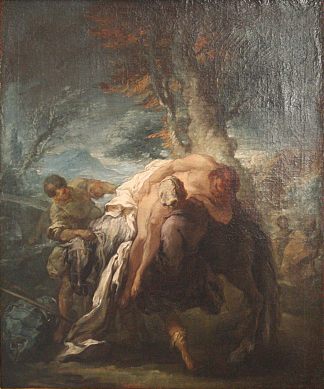 好撒玛利亚人 The Good Samaritian (1723)，Charles-Andre van Loo （Carle van Loo）