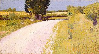 乡村路径 Path in the Country (1886)，查尔斯·安格朗