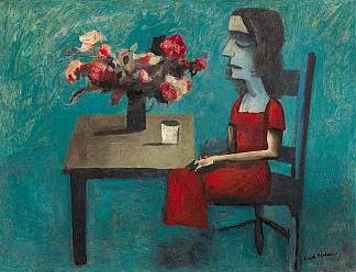 餐桌旁的芭芭拉 Barbara at the Table (1956)，查尔斯·布莱克曼