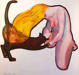 女孩和猫 Girl and Cat (1969)，查尔斯·布莱克曼