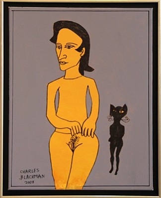 裸体和猫 Nude and Cat (2008)，查尔斯·布莱克曼