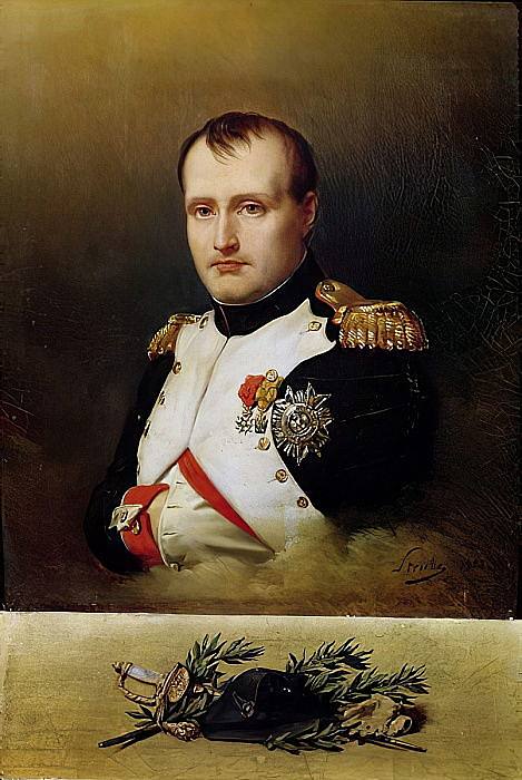 拿破仑一世的肖像 Portrait of Napoleon I (1812)，查尔斯·德·斯图本