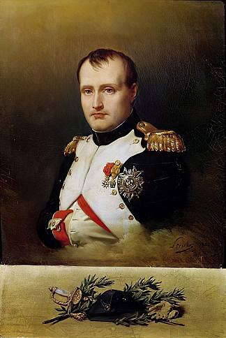 拿破仑一世的肖像 Portrait of Napoleon I (1812)，查尔斯·德·斯图本