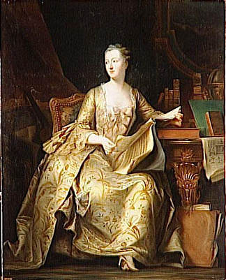 让娜·安托瓦内特·泊松，蓬巴杜侯爵夫人 Jeanne Antoinette Poisson, Marquise De Pompadour (1848)，查尔斯·德·斯图本