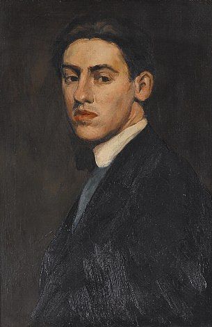 自画像 Self-Portrait (1907)，查尔斯·德穆斯