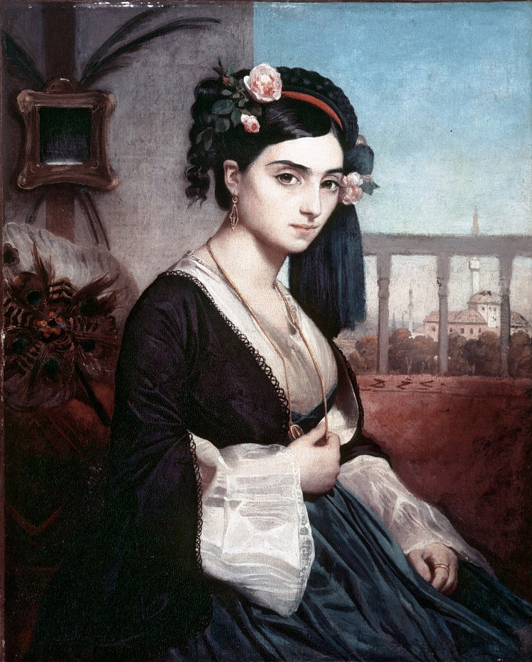 东方女士 Oriental Lady (1865)，查尔斯·格莱尔