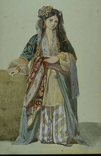 土耳其女人 Turkish Woman (1834)，查尔斯·格莱尔