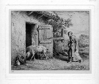 无题 Untitled (1848)，夏尔·埃米尔·雅克