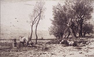 冬 Winter (1867)，夏尔·埃米尔·雅克