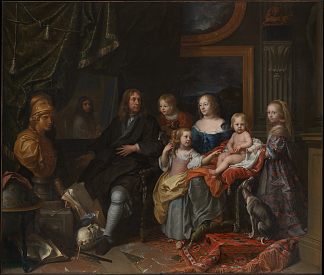 埃弗哈德·贾巴赫和他的家人 Everhard Jabach Et Sa Famille，查尔斯·勒布伦