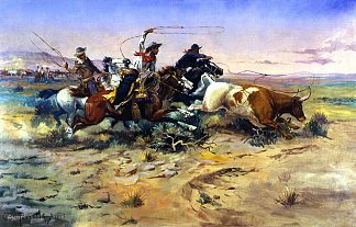 听说的戒烟者 The Heard Quitter (1897)，查尔斯·拉塞尔
