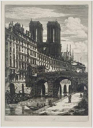 小桥 Le Petit Pont (1850)，查尔斯·麦里森