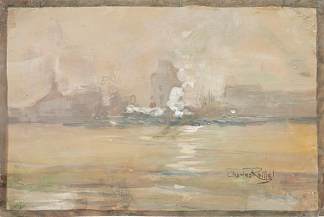 雾蒙蒙的早晨，2号 Foggy Morning, No. 2 (1895)，查尔斯·赖费尔