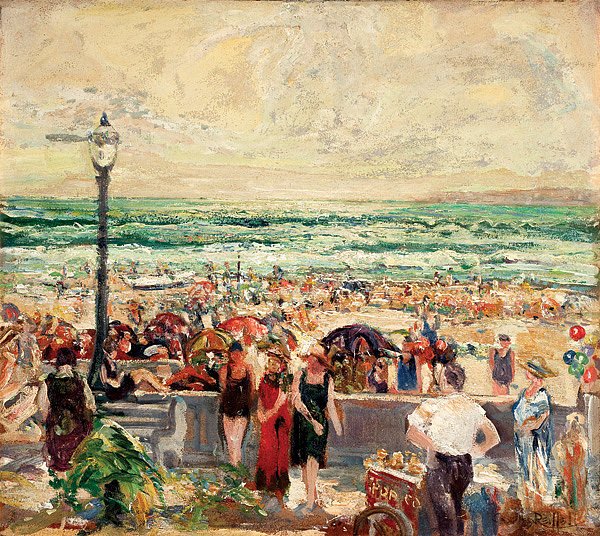 假日， 米申海滩 Holiday, Mission Beach (1938)，查尔斯·赖费尔