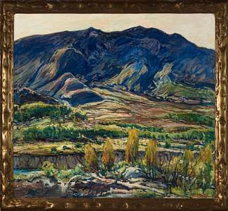 在圣费利佩山谷 In the San Felipe Valley (1927)，查尔斯·赖费尔