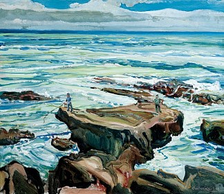 拉古纳的早晨 Morning at Laguna (1935)，查尔斯·赖费尔