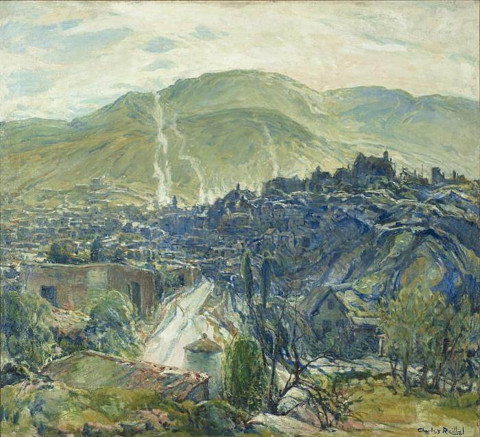早上，亚利桑那州诺加利斯 Morning, Nogales, Arizona (1928)，查尔斯·赖费尔
