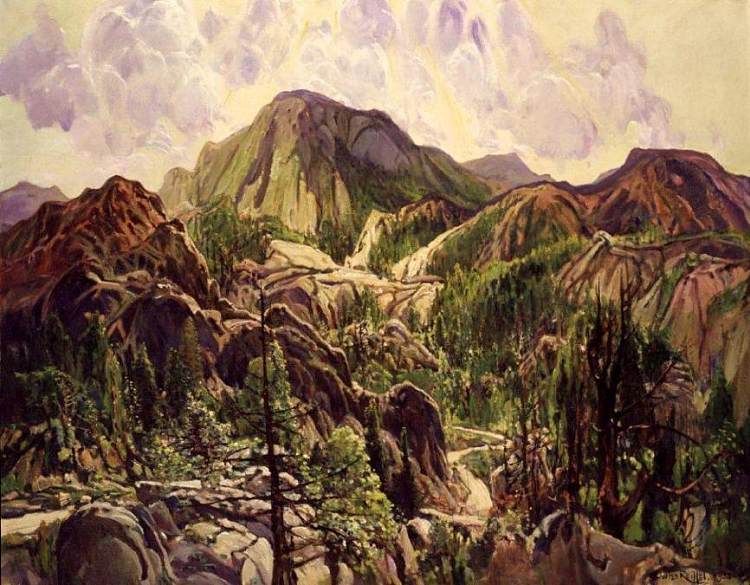 库亚马卡斯的道路 Road in the Cuyamacas (1934)，查尔斯·赖费尔