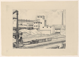 工业系列，#1 Industrial Series, #1 (1928)，查尔斯·希勒