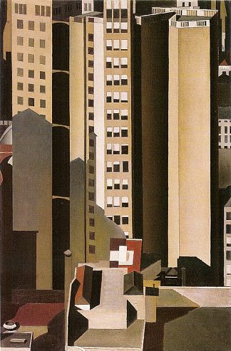 摩天大楼 Skyscrapers (1922)，查尔斯·希勒
