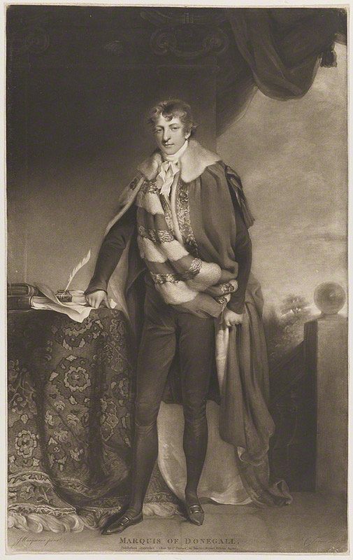 乔治·奥古斯都·奇切斯特，第二代多内加尔侯爵 George Augustus Chichester, 2nd Marquess of Donegall (1800)，查尔斯·特尔纳