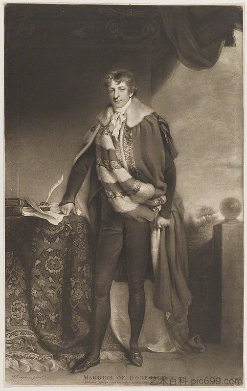 乔治·奥古斯都·奇切斯特，第二代多内加尔侯爵 George Augustus Chichester, 2nd Marquess of Donegall (1800)，查尔斯·特尔纳