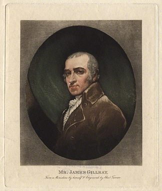 詹姆斯·吉尔雷 James Gillray (1819)，查尔斯·特尔纳