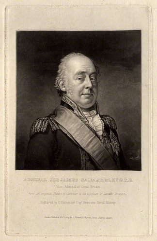 詹姆斯·索马雷斯，第一代索马雷斯男爵 James Saumarez, 1st Baron de Saumarez (1823)，查尔斯·特尔纳