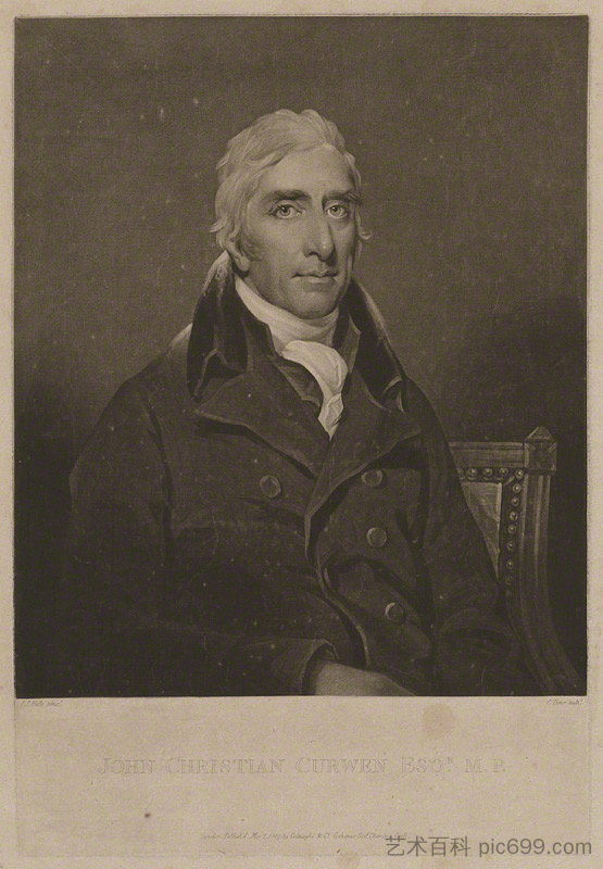 约翰·克里斯蒂安·柯文 John Christian Curwen (1809)，查尔斯·特尔纳