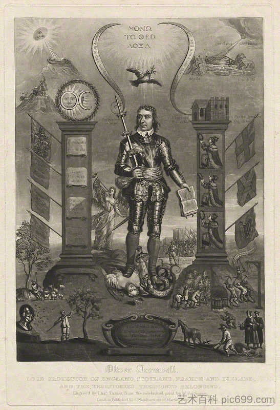 奥利弗·克伦威尔 Oliver Cromwell (1816)，查尔斯·特尔纳