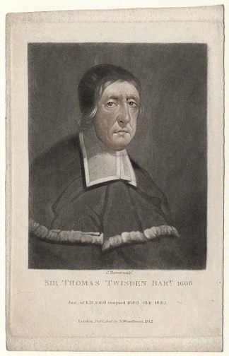 托马斯·特维斯登爵士，第一 Bt Sir Thomas Twisden, 1st Bt (1812)，查尔斯·特尔纳