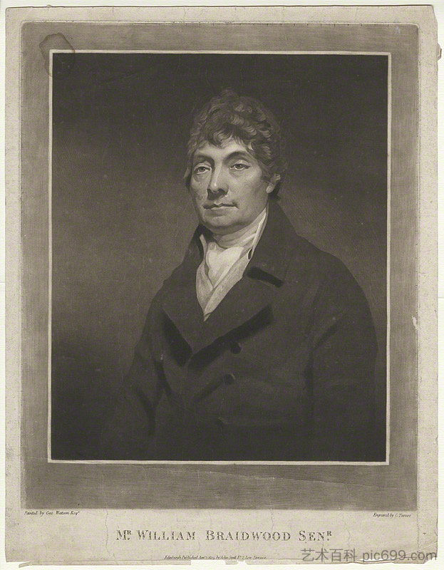 威廉·布雷德伍德 William Braidwood (1809)，查尔斯·特尔纳